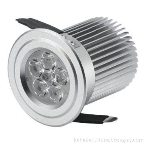 Cree chips LED downlight , 6W, 645lm external driver high lumen